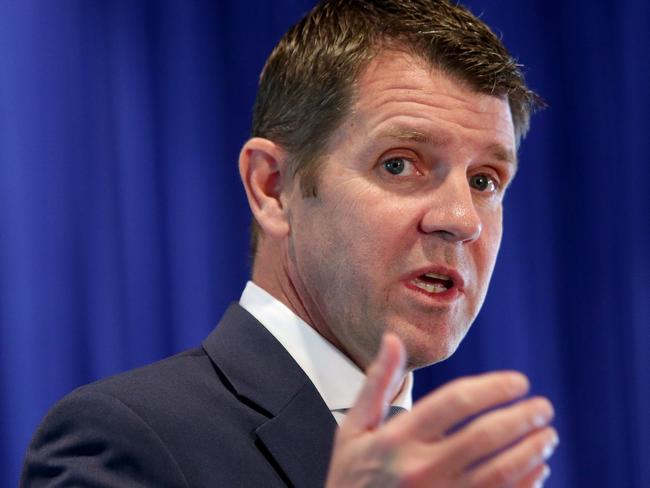 Premier Mike Baird’s greyhound ban has proved unpopular with voters / Picture: Adam Ward