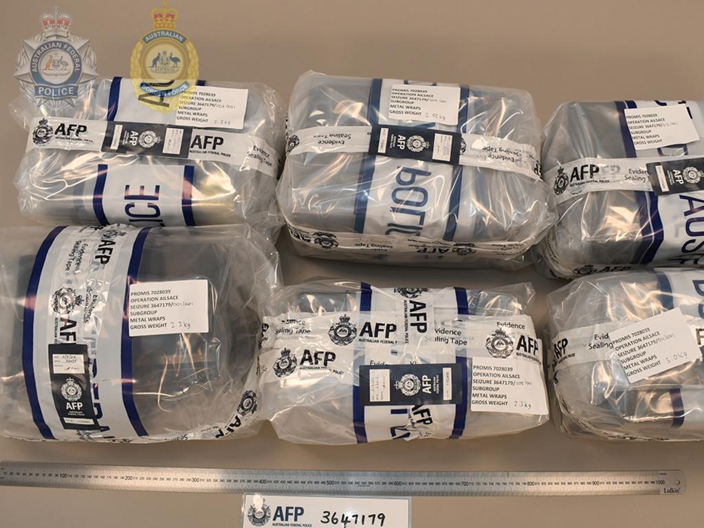 A shipment of the deadly opioid fentanyl seized by the Australian Federal Police. Picture: AFP via NCA NewsWire