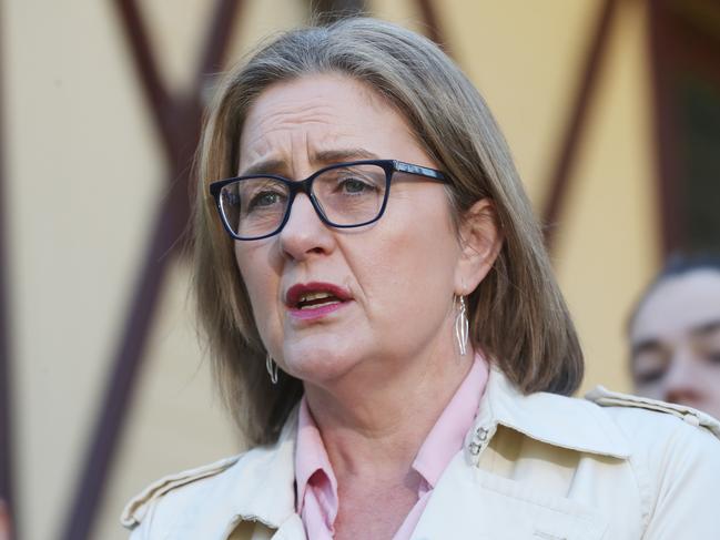 Premier Jacinta Allan has dropped plans to raise the age of criminal responsibility to 14. Picture: David Crosling