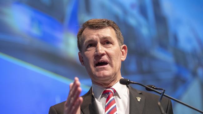 Brisbane Lord Mayor Graham Quirk says the speed limit drop is in response to a series of pedestrian incidents across the city. Picture: AAP/Glenn Hunt