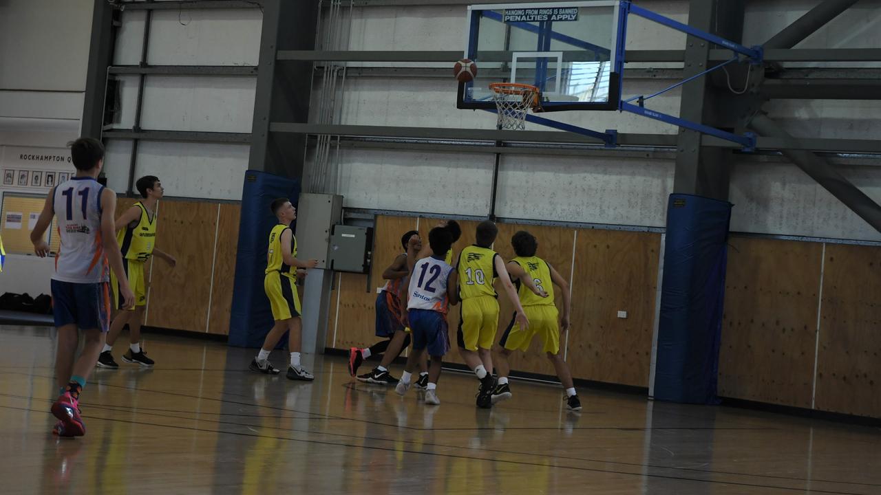 U18 Boys 2 Hervey Bay Hurricanes vs Maranoa Heat in the CQJBC at Hegvold Stadium on Sunday.