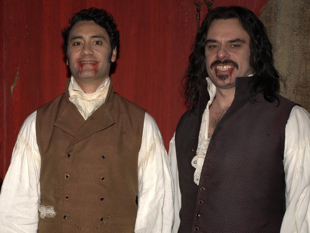 Taika Waititi and Jemaine Clement in What We Do In The Shadows. Picture: Kane Skennar.