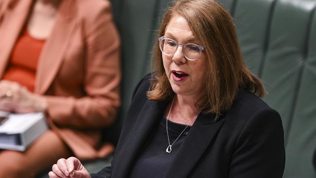 Transport Minister Catherine King repeatedly refused to tell parliament on Tuesday when she informed the PM of her July 10 decision to block of Qatar Airways. Picture: NCA NewsWire / Martin Ollman