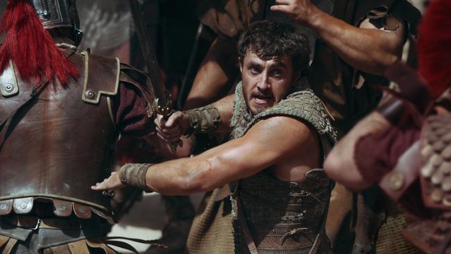 Paul Mescal plays Lucius in Gladiator II from Paramount Pictures.  Picture: Supplied