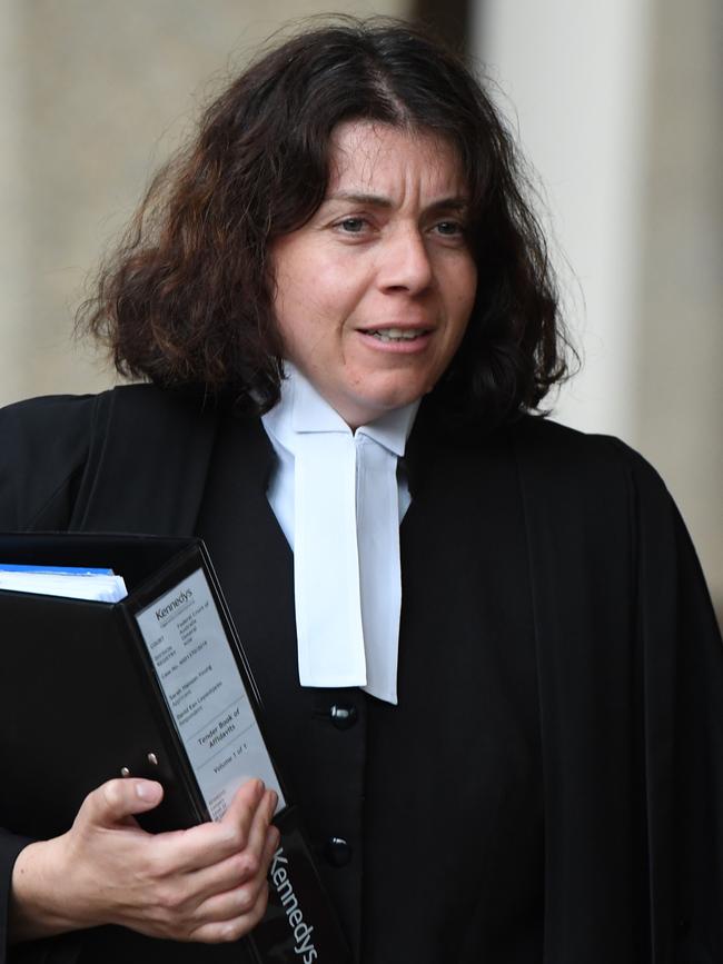 Barrister Sue Chrysanthou. Picture: AAP