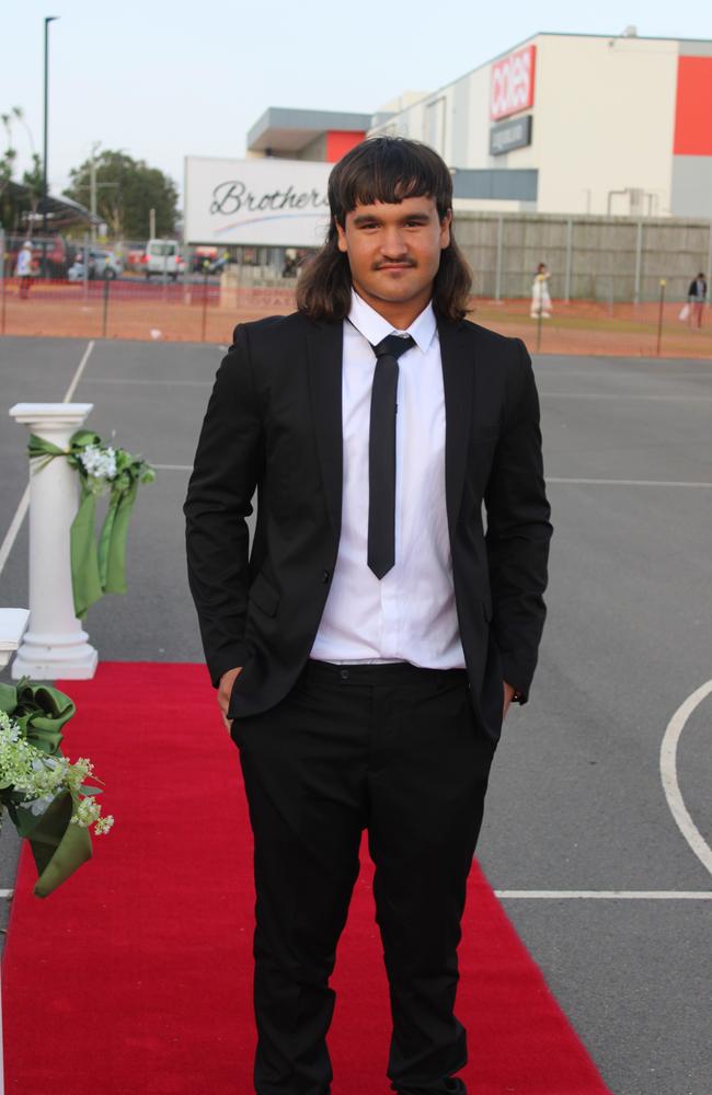 Lachlan Dimech at the 2023 Bundaberg North State High School Prom.