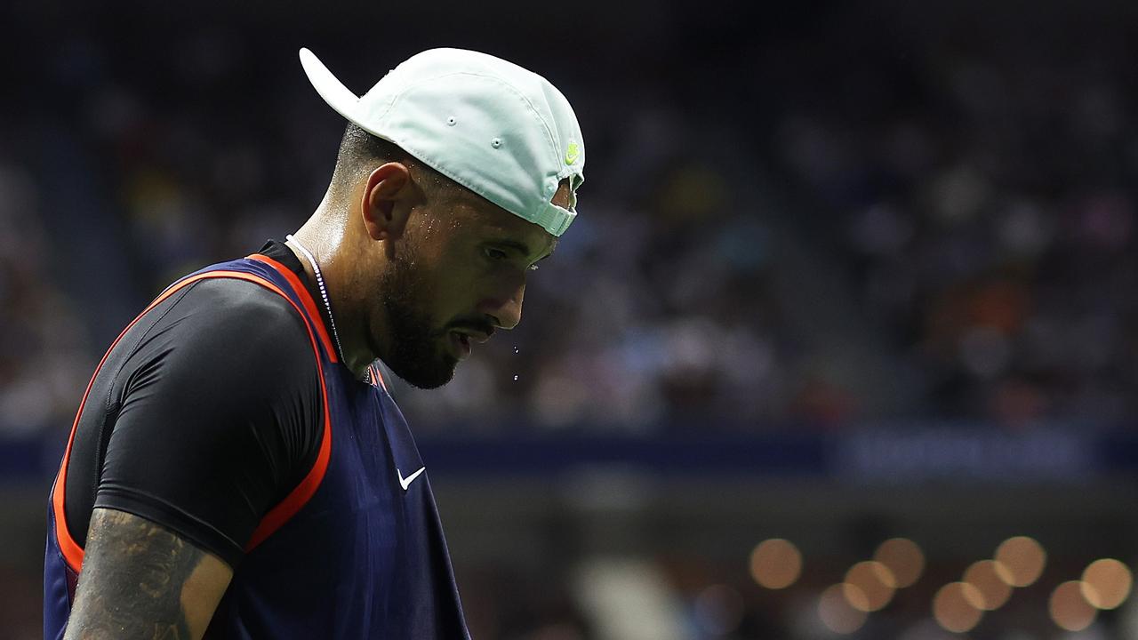 Kyrgios will have to focus on singles. Photo: Julian Finney/Getty Images/AFP