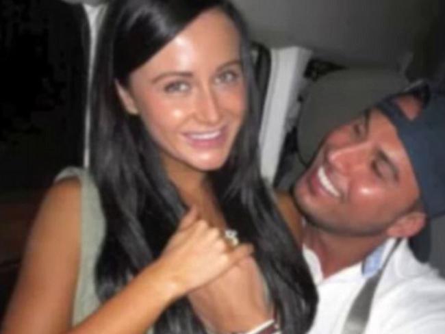 Salim Mehajer and former wife Aysha in happier days before their famous wedding and later divorce.