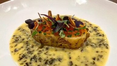 The Mouth’s attempt at a dish made famous by Clare Smyth. Picture: Supplied