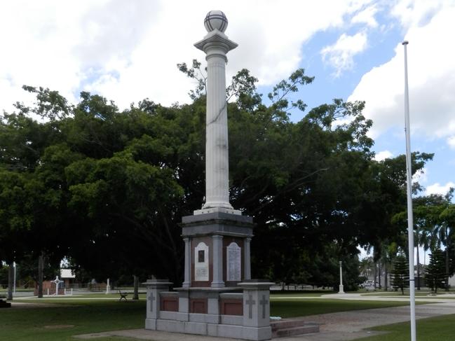 The cenotaph at its current site in Jubilee Park. Picture: Steven Pritchard