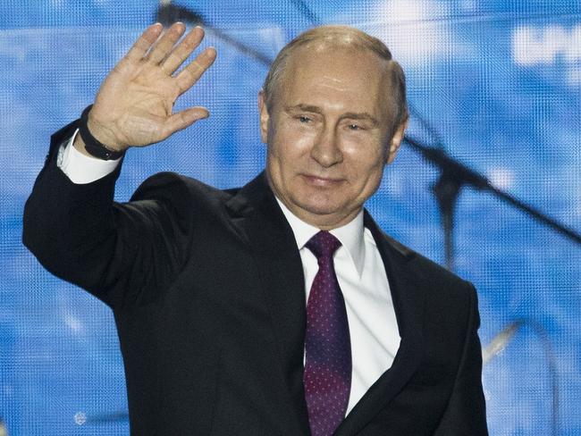 Russian President Vladimir Putin. Picture: AP Photo/Alexander Zemlianichenko