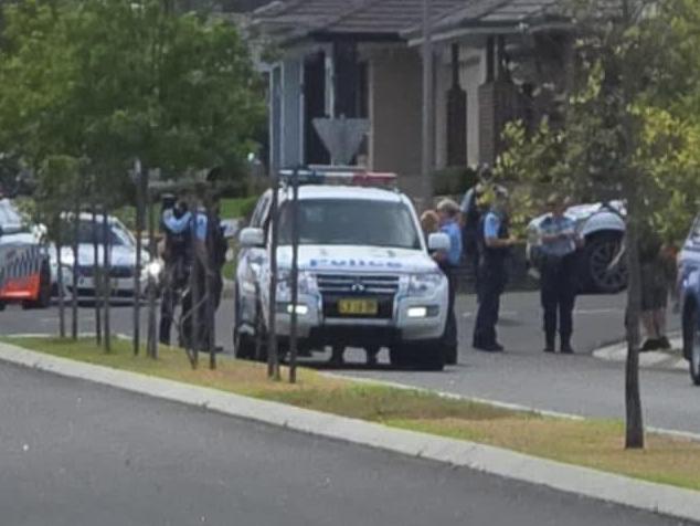 Man arrested on rooftop after police chase in Sydney's southwest. Picture: Facebook