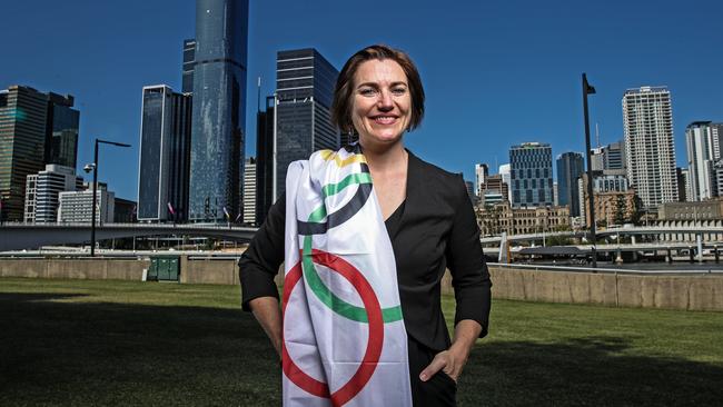 Olympic gold medalist Anna Meares will be the chef de mission for 2024 Paris Olympic Games. Picture: Zak Simmonds