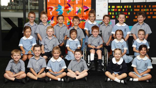 Christ the King Primary School Prep K front Jacob Zappia, Hunter Armstrong, Sadie OÃ• Donoghue, Rylan Skinner, Margot Smith and Mia Restifa. Middle Georgia McHutchinson, Ari Windsor, Yoana Zhao, Jago Allan, Alexandra Elsey and Ava Deery. Back Lachlan Brockett, Thomas Bandy, Zepplin Comminie, Oliver Guiffre, Vivienne Mc Elligot, Hudson Gray, Mia Brown and Benjamin Henman. Picture: Alison Wynd