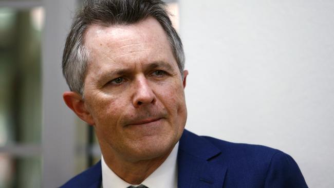 Federal Education Minister Jason Clare says when students fall, it’s ‘very hard’ to catch up. Picture: NCA NewsWire/Tertius Pickard