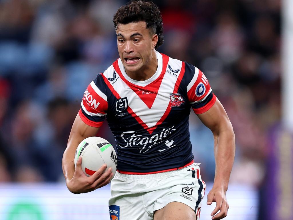 Joseph-Aukuso Suaalii is on his way to rugby but for how long. (Photo by Matt King/Getty Images)