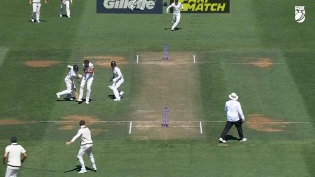 Kane Williamson falls to ridiculous run out