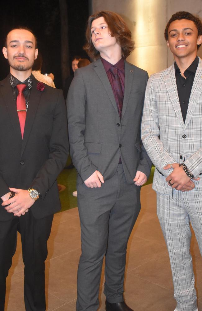 Judah, Lawrence and Jeriah at the 2022 Chancellor State College formal.