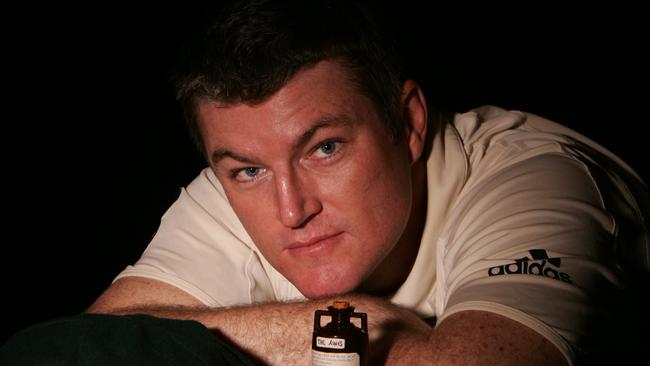 Stuart MacGill during his playing career. Photo: Hamish Blair/Getty Images.