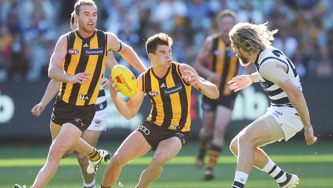 The Hawks’ bold bid for Jaeger O'Meara and Tom Mitchell might pay off handsomely. Pic: Getty Images