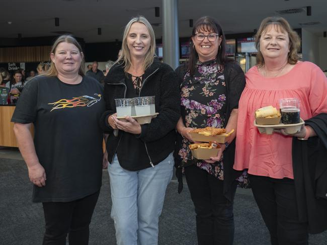 Roxette in Concert 2025 - Chan Rigby, Natalie Chalmers, Susan Drake and Nadine Howe at MyState Bank Arena. Picture: Caroline Tan