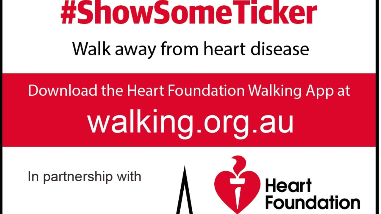 You can join a walking group, start your own or track your individual progress with the Heart Foundation.