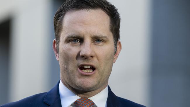 Alex Hawke was also criticised by the senator. Picture: NCA NewsWire / Martin Ollman