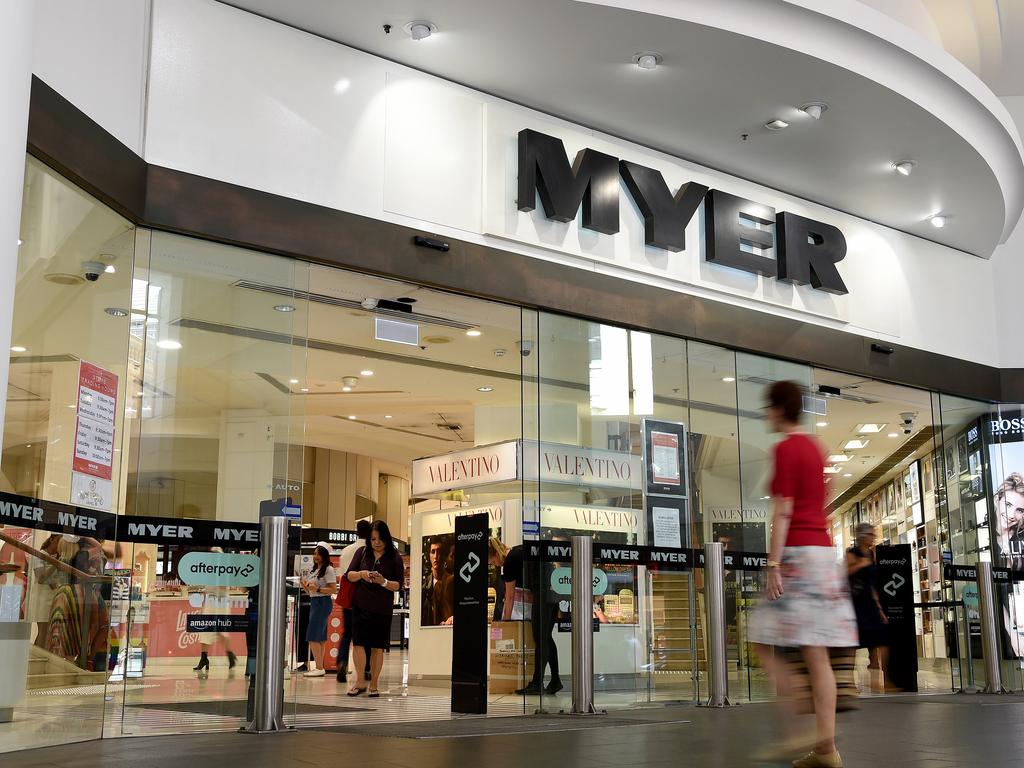 Myer valentino outlet