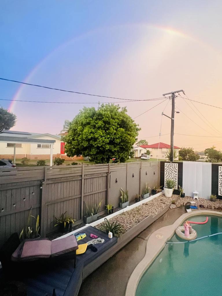 Intense storms hit SEQ. Picture: Tegan Guthrie