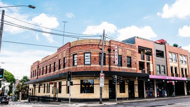 The development includes converting the upper level of the pub into a bar.