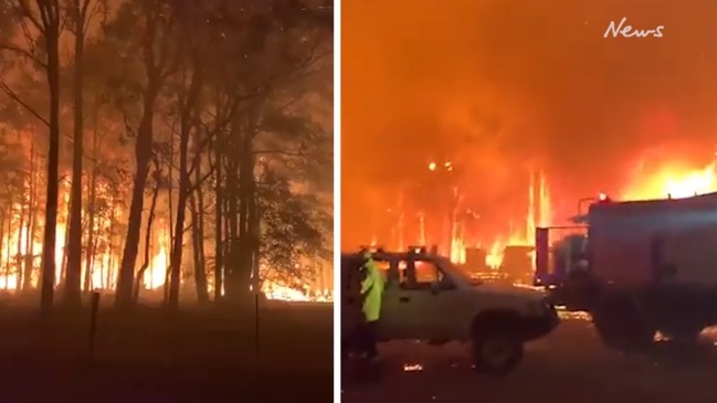 NSW fires overwhelm firefighters