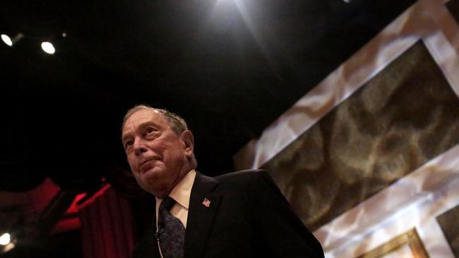 Reports indicate Michael Bloomberg, the former New York mayor, is considering entering the crowded Democratic presidential primary race. Picture: AFP