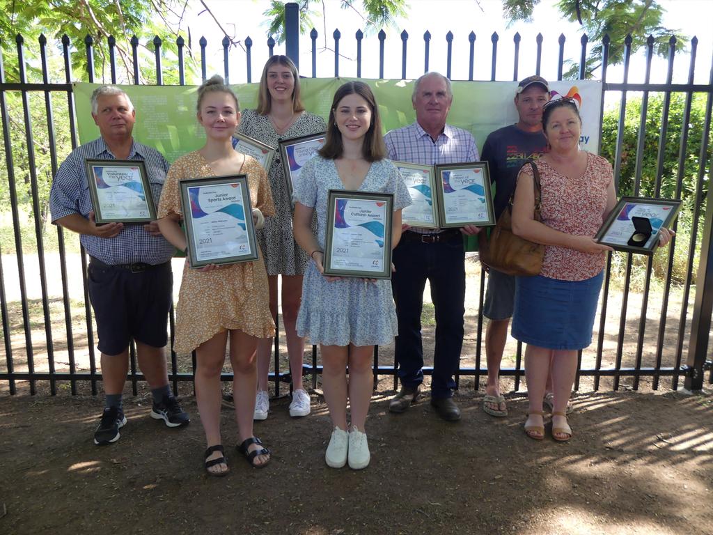 Gayndah Australia Day Awards 2021. File Photo.