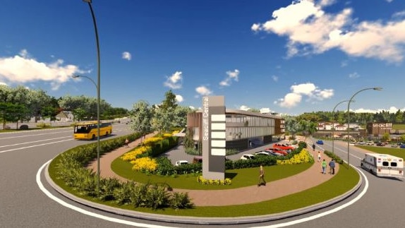 The site will be home to 700 townhouses, a shopping centre, medical centre as well as a childcare centre. Picture: Brazzale Group