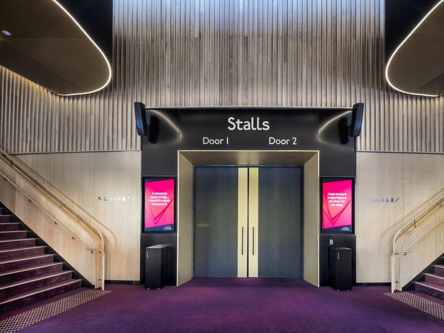 Her Majesty's Theatre images - Main Stalls Entry - photo credit Chris Oaten