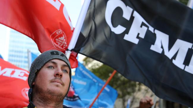 The latest fines of $57,500 takes the total court-imposed penalties against the SA branch of the CFMEU to more than $1.1 million in the past 12 months.