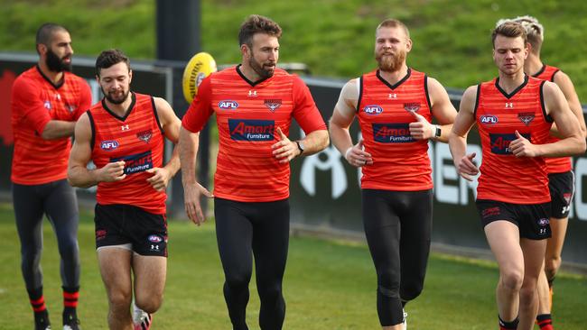 Essendon’s training plans were put under the microscope. Picture: Getty Images