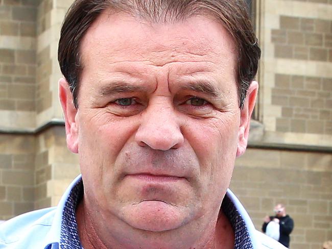 CFMEU state secretary John Setka during the trade Union Protests though the Melbourne CBD.