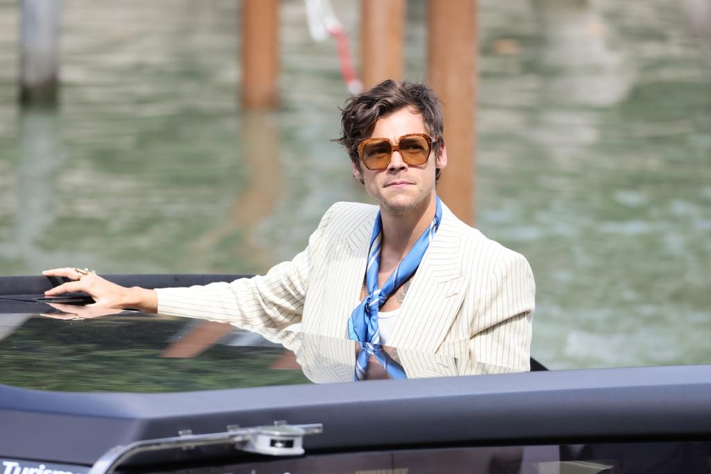 Harry Styles just channelled Elton John in Venice