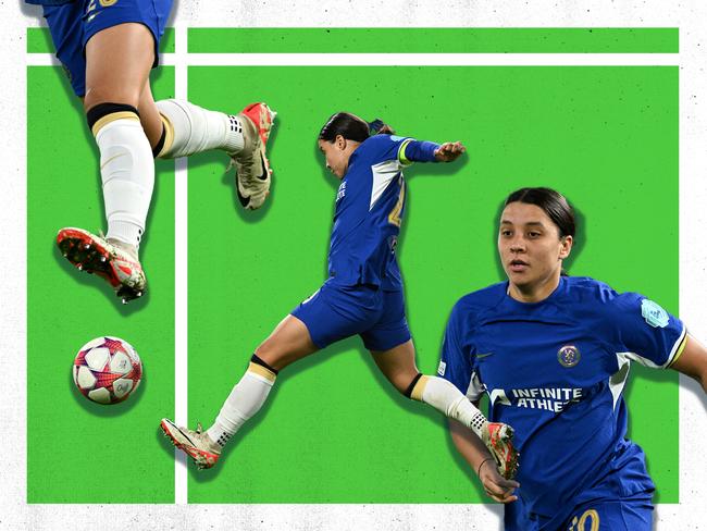 Sam Kerr to face trial in England. Artwork by Emilia Tortorella