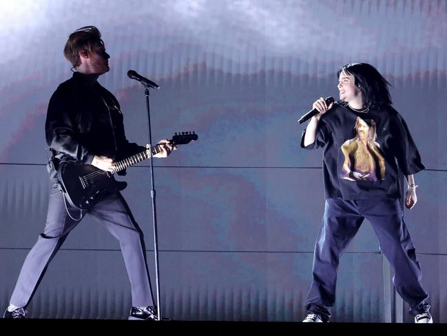 Finneas and Billie Eilish. Picture: Getty Images