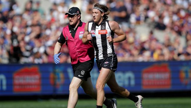 Nathan Murphy never recovered from a concussion in the grand final . (Photo by Russell Freeman/AFL Photos via Getty Images)