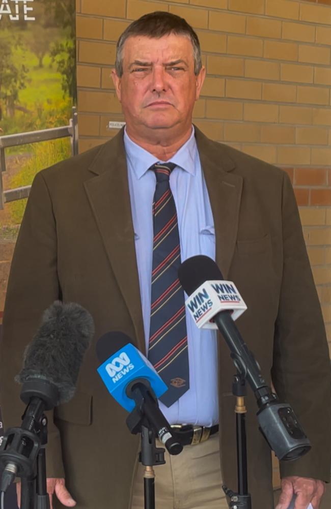 Detective Acting Inspector and Rural and Stock Crime Squad operations manager Jim Lacey emphasised the importance of collaboration between police and landowners in maintaining safer rural areas. Photo: Jessica Klein