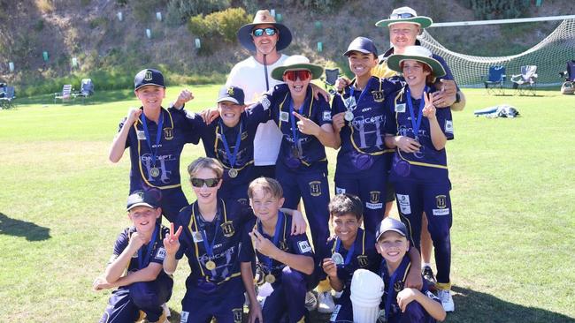 Highton (Dodds) wins the Geelong U13 boys (Norquay) JMF Saturday division 2 BPCA grand final. Picture: Highton CC