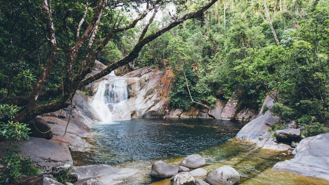 Josephine Falls on the Atherton Tablelands, Queensland.