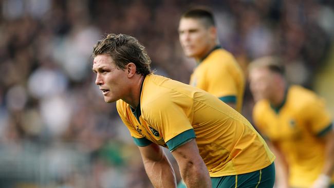 Despite James O’Connor’s leadership being praised, Michael Hooper is likely to remain as Wallabies captain. Photo: Getty Images