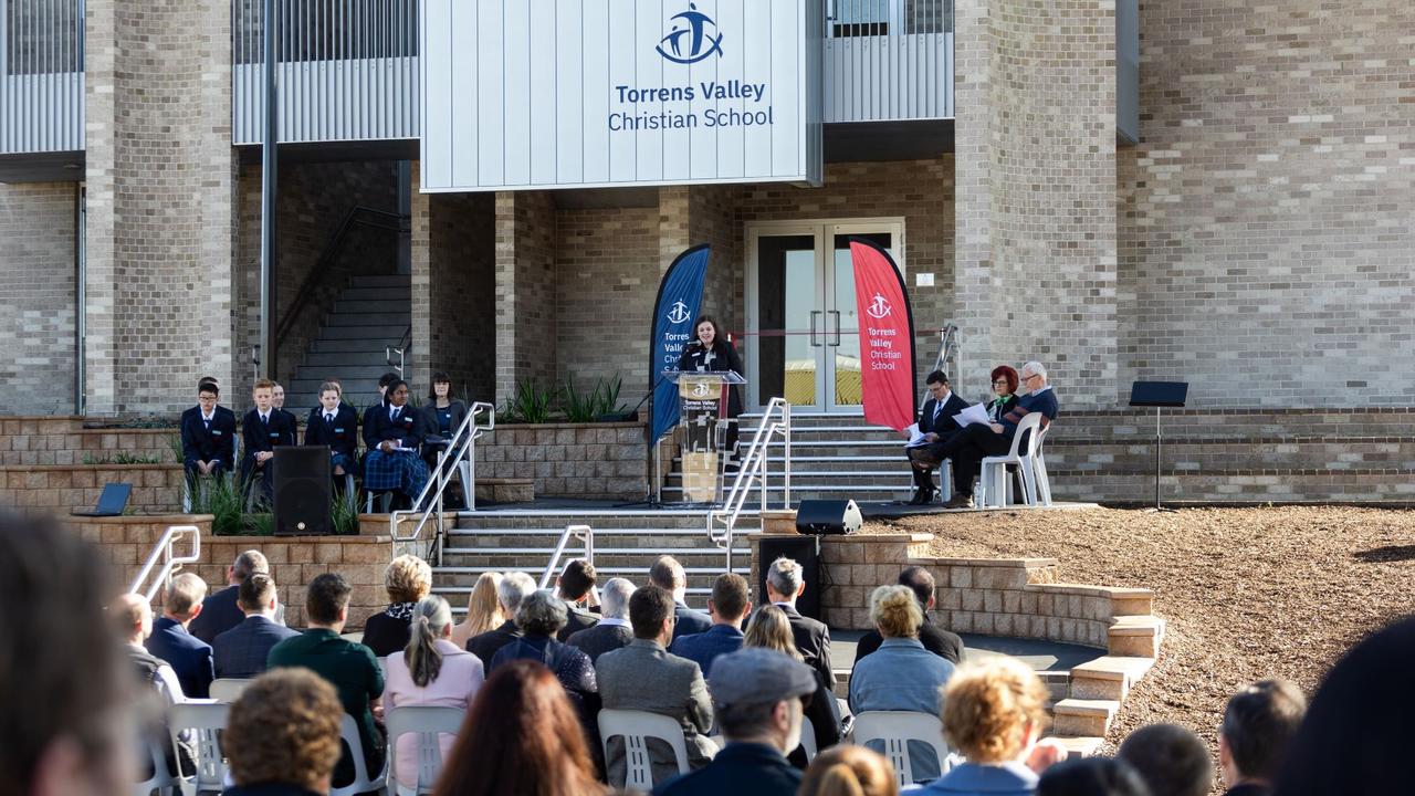 The opening of the new building. Pictures: Supplied