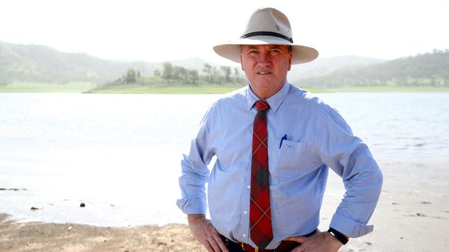 ‘I don’t support this, not ­because I don’t think its powers are not exceptional enough, I think that the whole process is too exceptional’: Nationals MP Barnaby Joyce. Picture: Toby Zerna