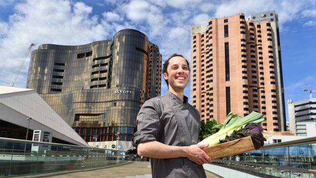 Sol head chef Kane Pollard has won Unearthed Next-Gen Chef in the 2020 delicious. Produce Awards. Picture: Keryn Stevens