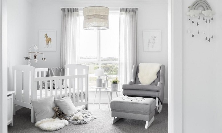 Modern baby hot sale bedroom